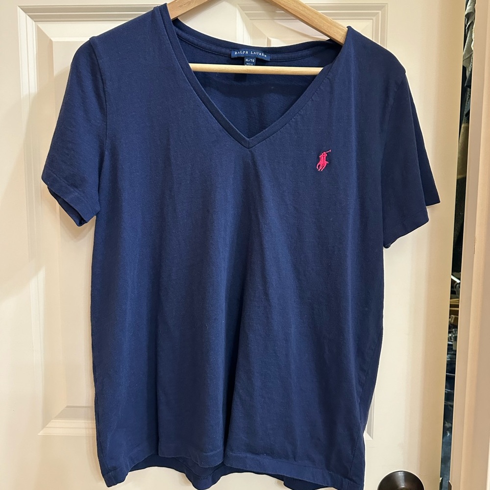 Ralph Lauren Navy Blue Short Sleeve Tee